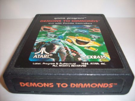 Demons to Diamonds (Atari) - Atari 2600 Game